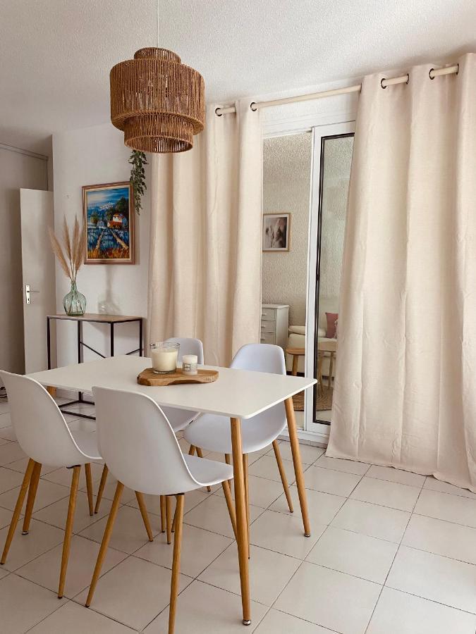 Superbe Appartement Cosy Vue Mer Pieds Dans L'Eau Cavalaire-sur-Mer Bagian luar foto